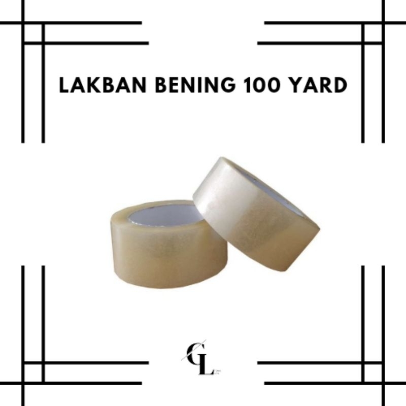 

Lakban Bening 100 yard