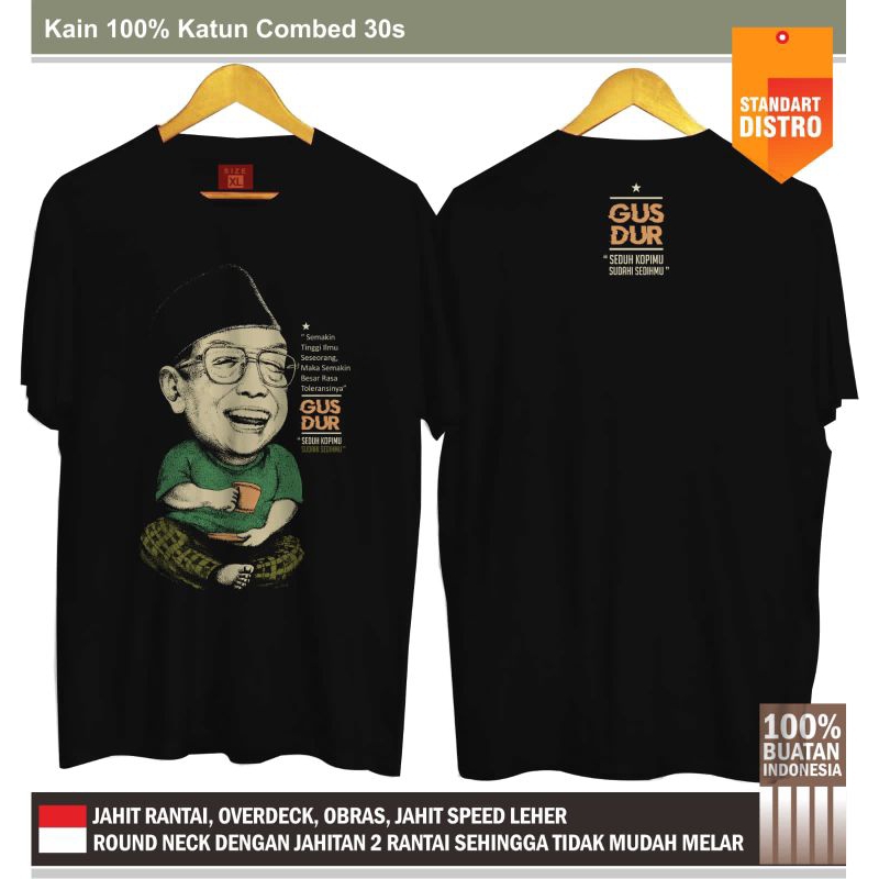 Kaos Gus Dur/Kaos Gus Dur Ngopi/Kaos Gusdurian