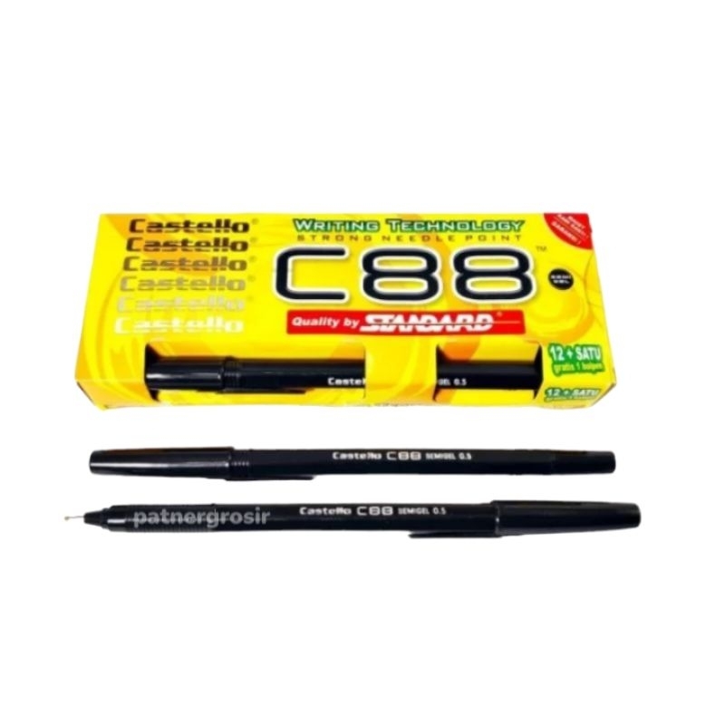 

Pulpen Standard Castello C88 1Pak 13Pcs