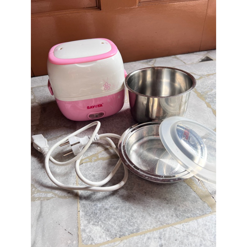 SAYOTA PEMANAS MAKANAN BAYI. pembuat nasi. penanak nasi. rice cooker kecil