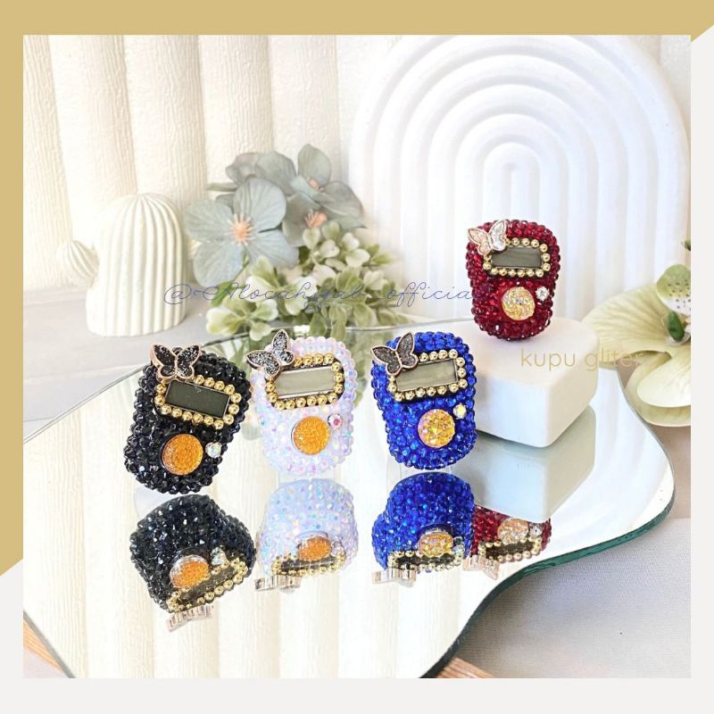 TASBIH DIGITAL KUPU GLITER TASBIH DIGITAL CANTIK TASBIH DIGITAL MURAH