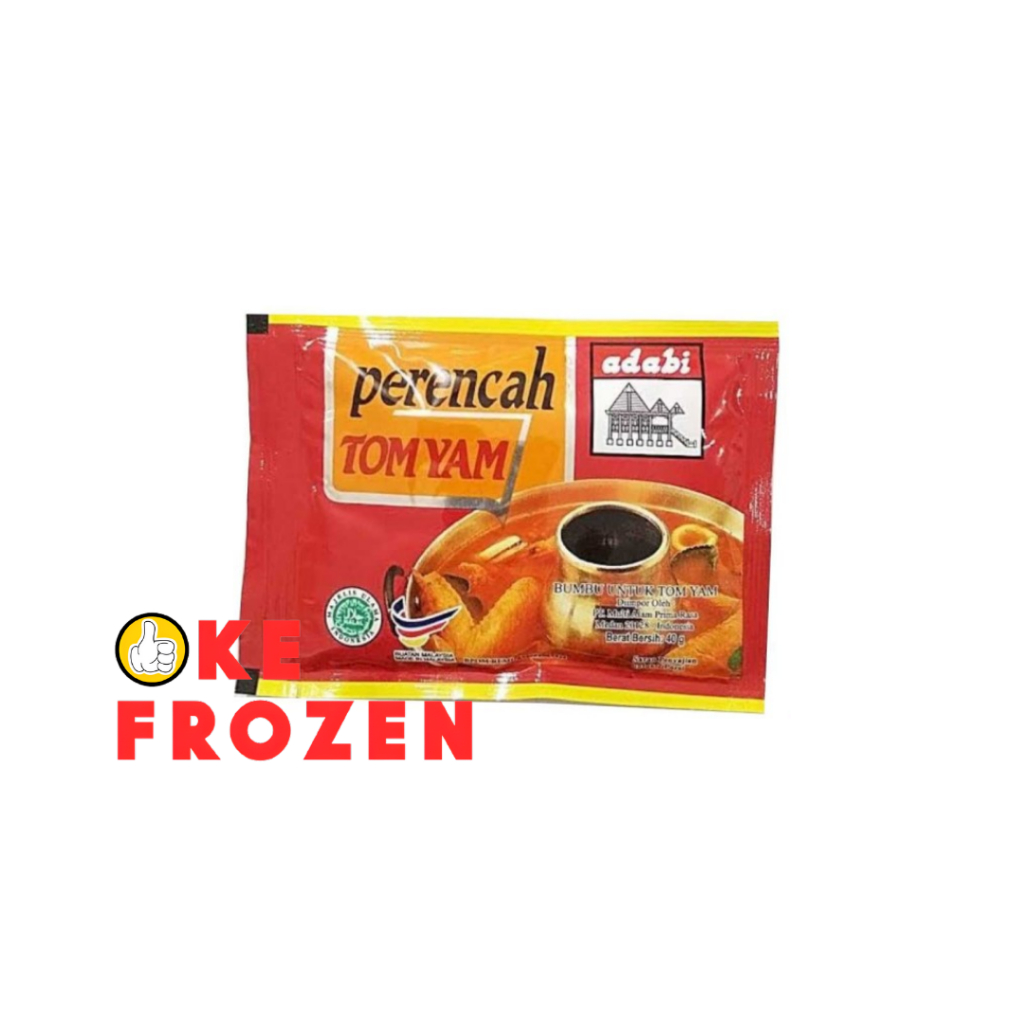 

ADABI PERENCAH BUMBU TOMYAM 40G / BUMBU TOMYAM INSTAN 40G