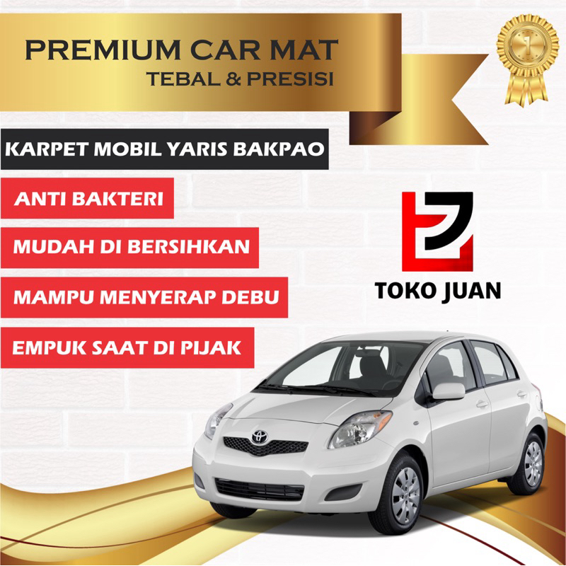 Karpet Aksesoris Mobil Mie Bihun Yaris Bakpao