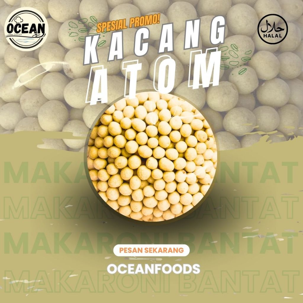 

kacang atom gurih murah kacang atom viral renyah gurih