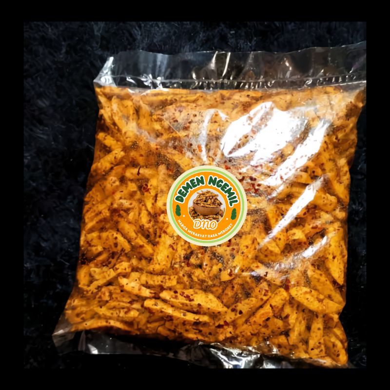 

1 Kilogram Basreng Pedas Daun Jeruk Demen Ngemil