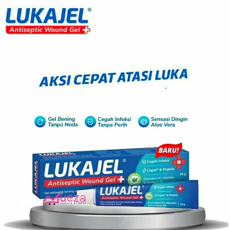 LukaGel Antiseptic 10g (Obat Luka Bakar)|| Exp Nov 2025