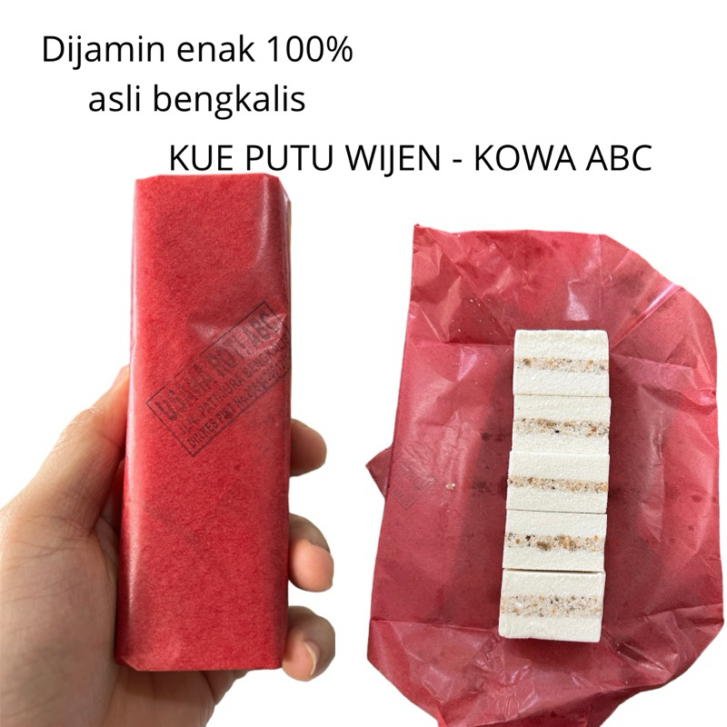 

KUE PUTU WIJEN / KOWA VEGETARIAN ABC BENGKALIS - ISI 5 PCS