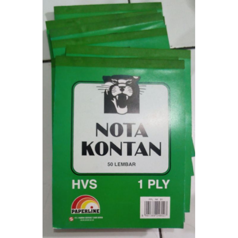 

Nota Kontan Paperline Besar 1 Ply (NK B1)
