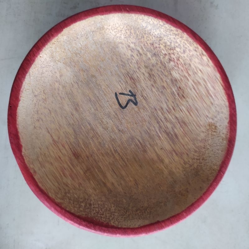 Cobek + Ulekan kayu pohon kelapa