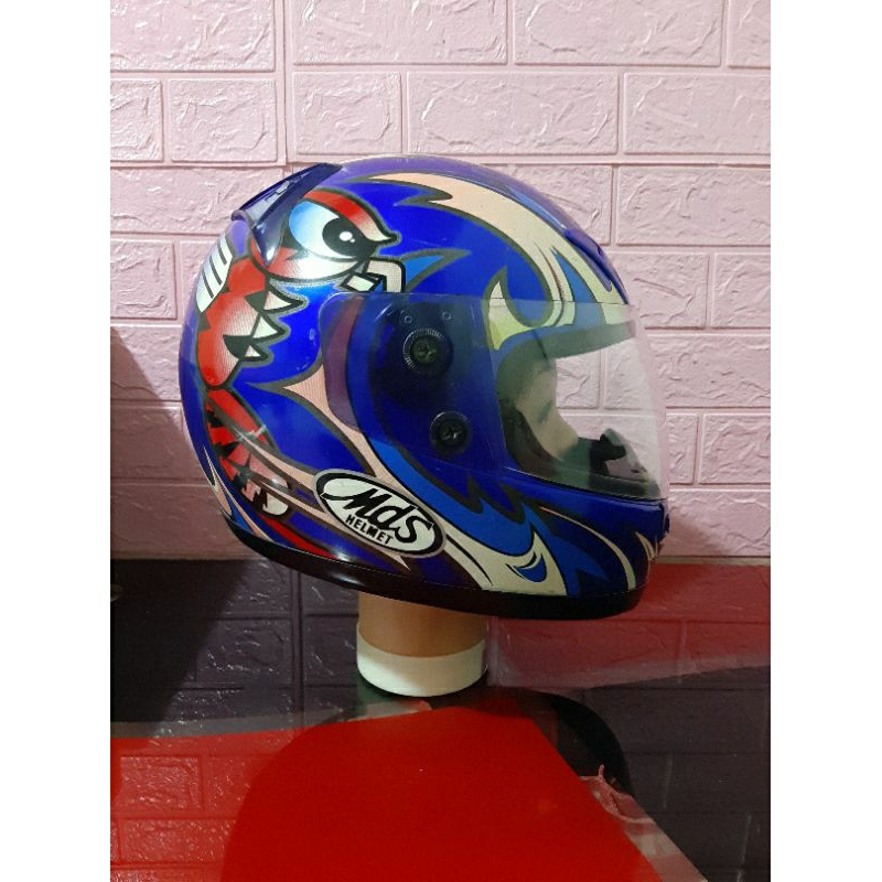 Helm Mds Jadul Motif (Bekas)