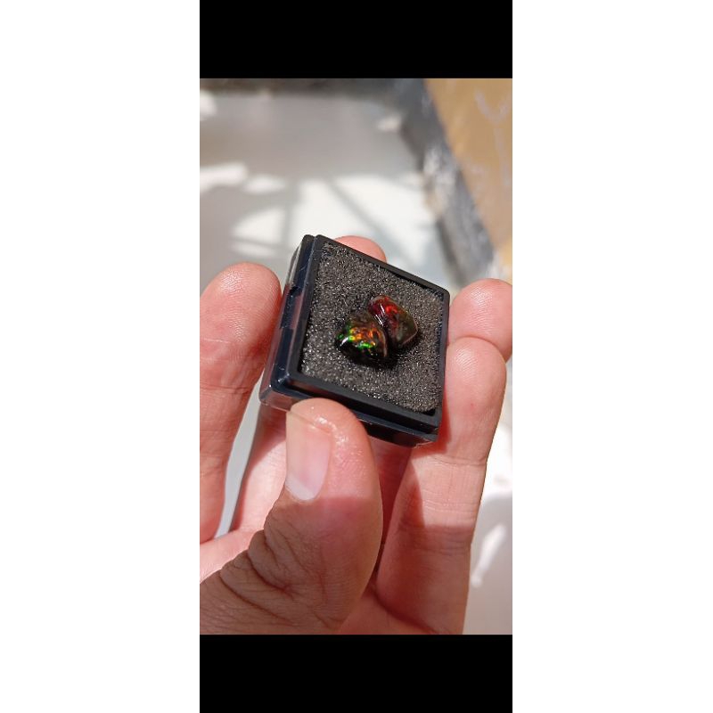 Kalimaya black oval banten