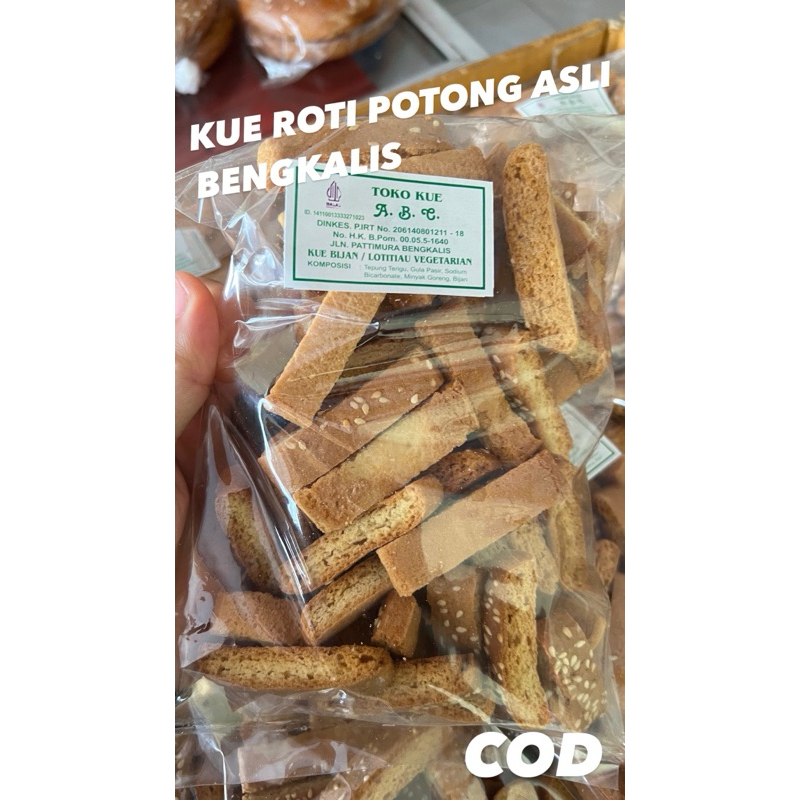 

KUE ROTI POTONG ABC ASLI BENGKALIS - KUE KERING BENGKALIS