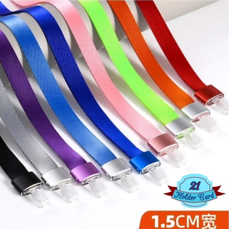 

Tali Lanyard Id Card Motif Solid Aluminium Akrilik Gantungan Tali Id Card