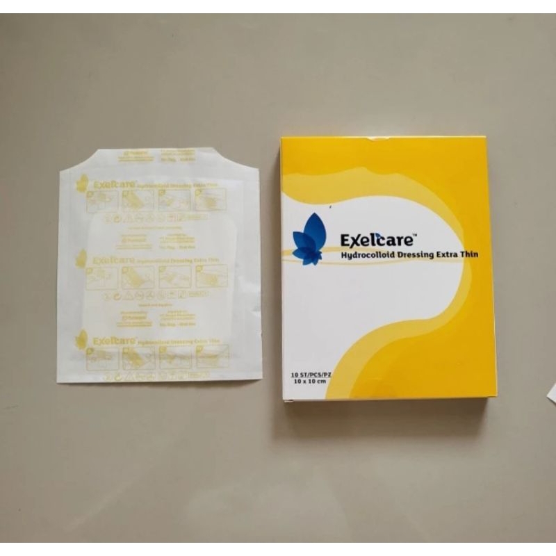 Hydrocolloid ExtraThin Dressing 10x10 Wound Dressing Exelcare