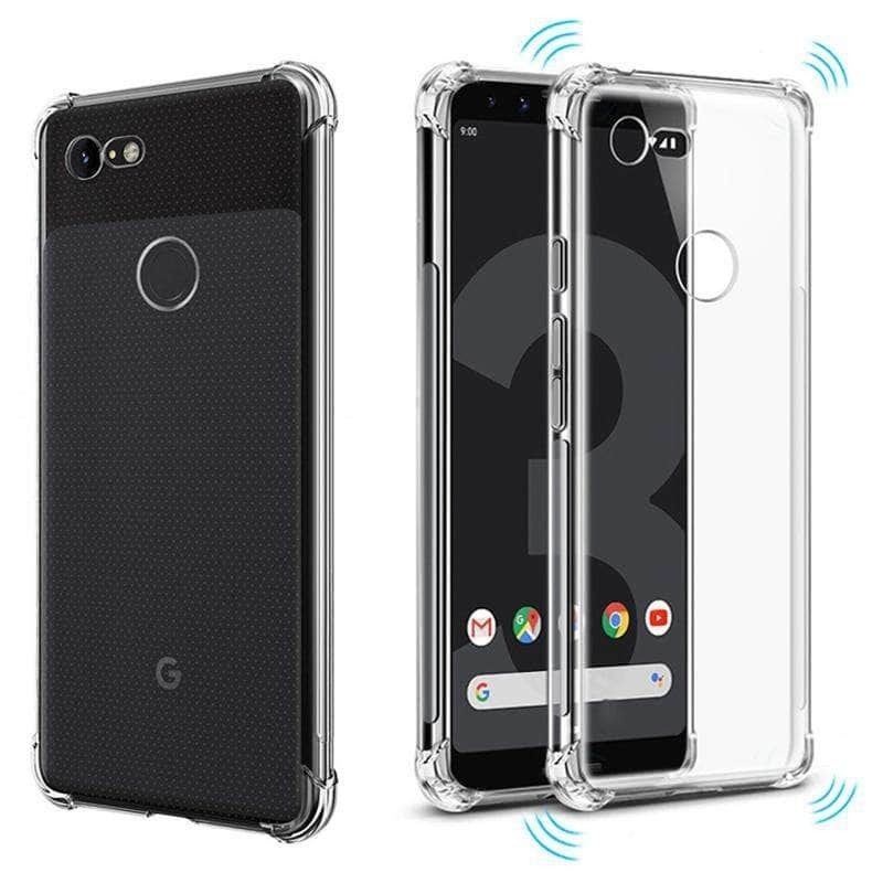 CASE Google Pixel 3 Pixel 3XL Soft Case AntiCrack Airbag Original - For Pixel 3