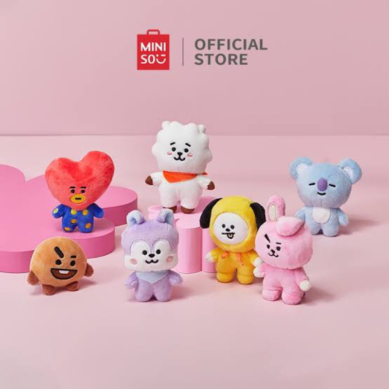 MINISO x BT21 Minis Plush Toy / Miniso boneka BT21