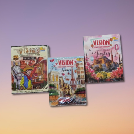

Buku Tulis VISION 58 Lembar 1 Pack Isi 10 Buku /Buku Garis/Murah