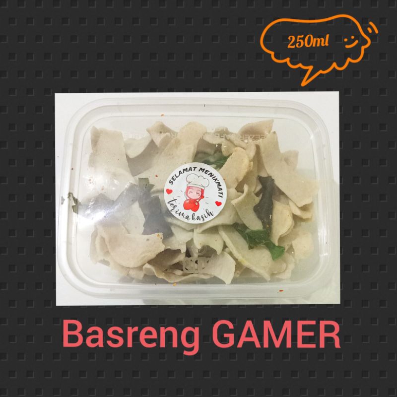 

basreng GAMER orijinal asin gurih @250 ml