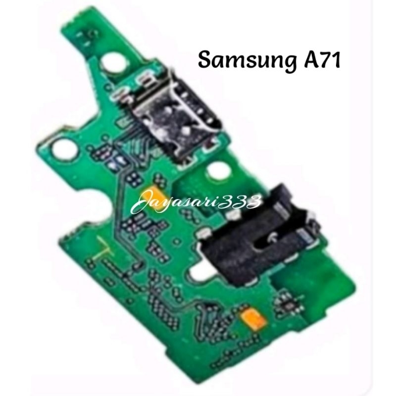 Papan cas Samsung A71 ORI charger konektor original full IC