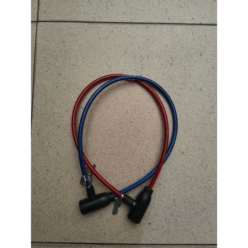 Kunci Rantai Pengaman Gembok / Kunci Gembok Rantai Sepeda Anti Maling Kabel Pengaman