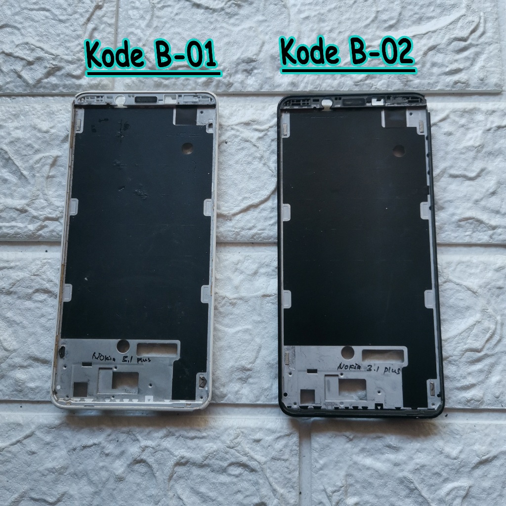 Frame  Nokia 3.1 Plus Tatakan LCD Copotan