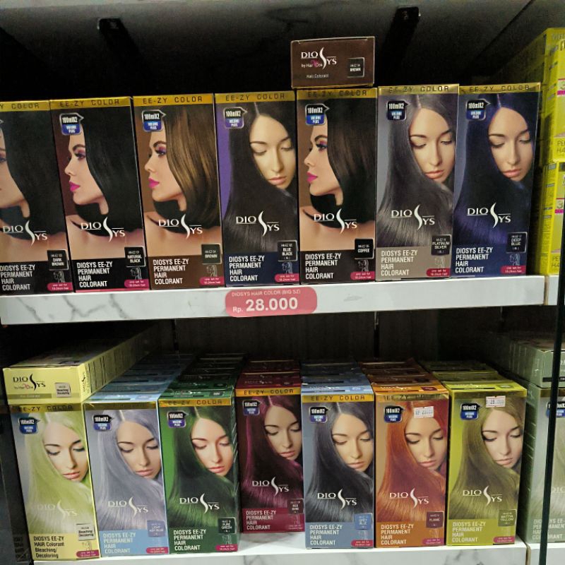 DIOSYS Hair Color / Semir Rambut Diosys / Pewarna Rambut Dyosis / Diosis 100 ML