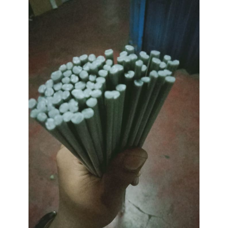 kawat las pvc grey single 1kg ( kawat las pvc abu-abu)