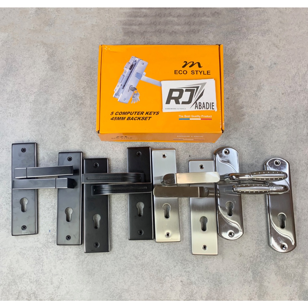 Handle Gagang Kunci Pintu Komputer Tanggung MULLER ECO Set