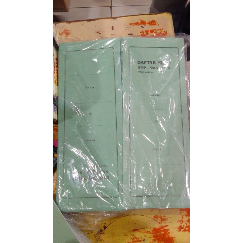 

Daftar Nilai SMP-SMA-SMK(50Pcs)