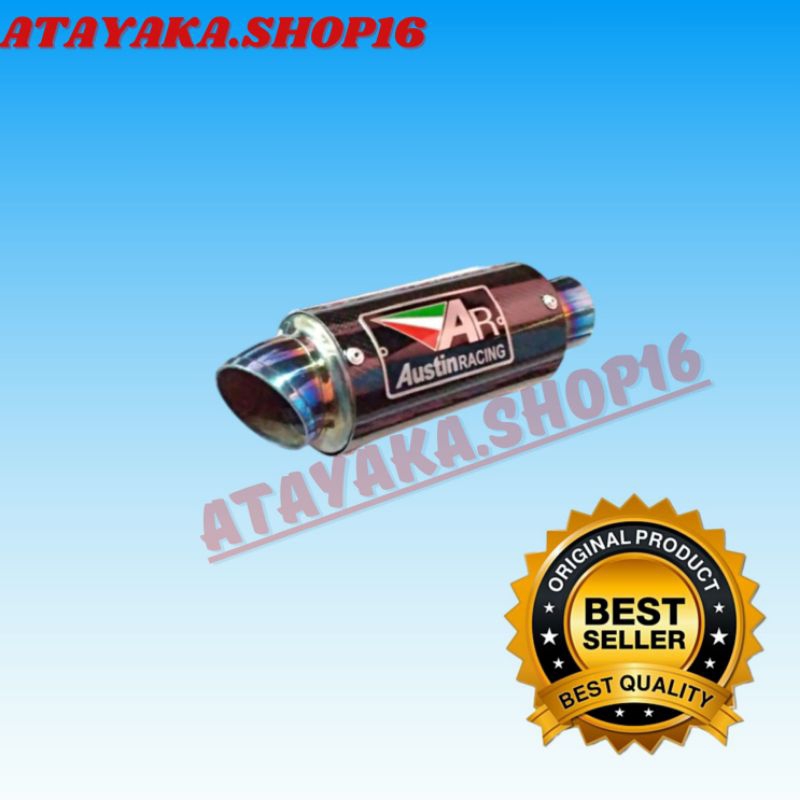 Knalpot Austin Racing Cbr150 vixion R15 Sonic Satria Gsx150