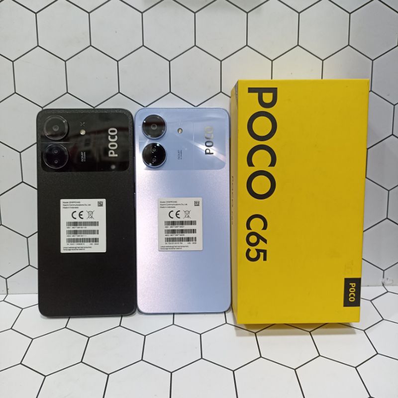 Poco C65 6/128 Second Fullset Hp Second bekas fullset bergaransi