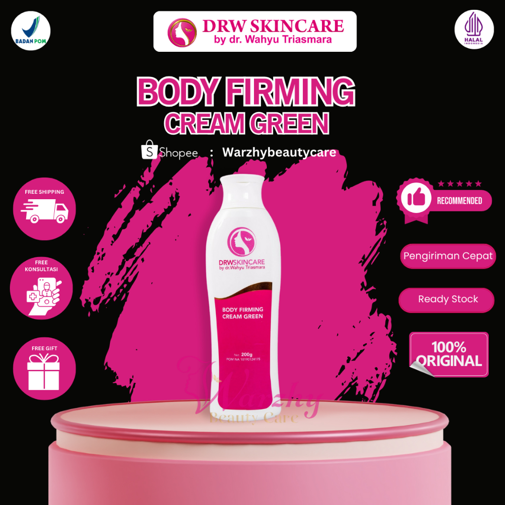 BODY FIRMING CREAM GREEN / KRIM PELANGSING DRW SKINCARE