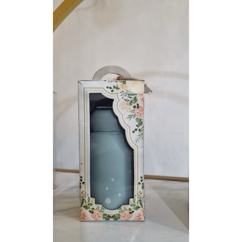 

BOX 8x8x17 ( MINIMAL 50pcs ) box souvenir box botol kelinci rabbit