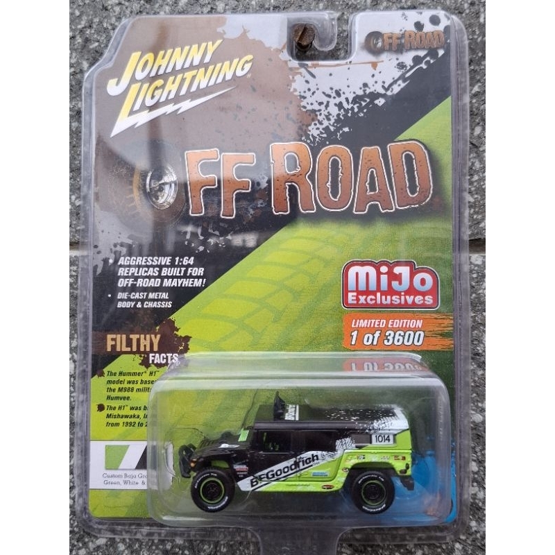 HUMMER H1 WAGON GOODRICH JOHNNY LIGHTNING