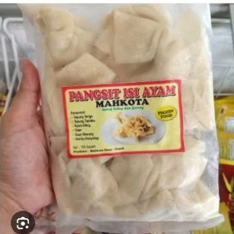 

mahkota pangsit isi full daging ayam