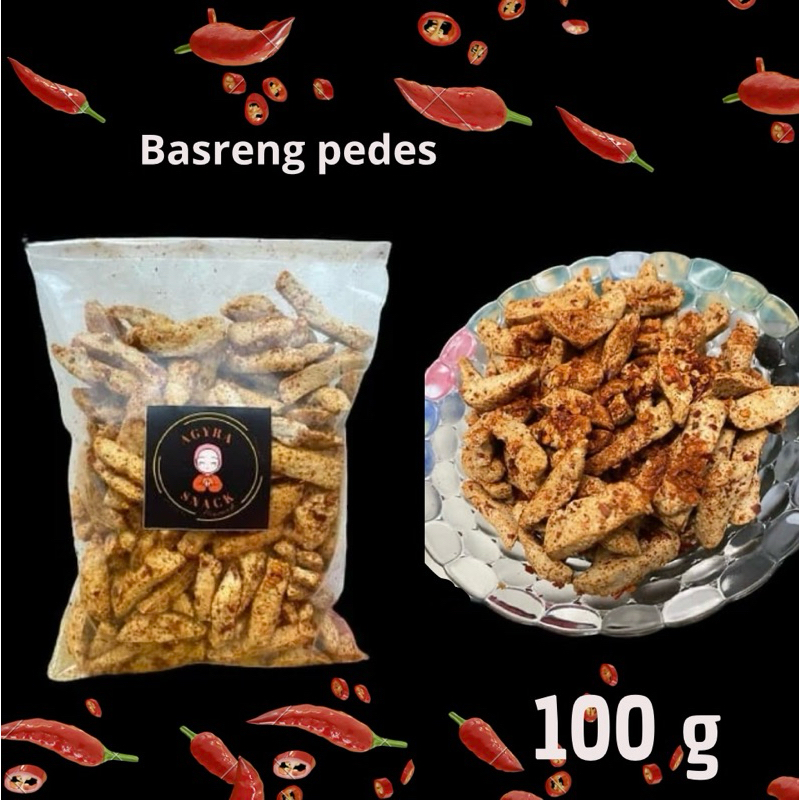 

Basreng Pedas Gurih Renyah 100gram