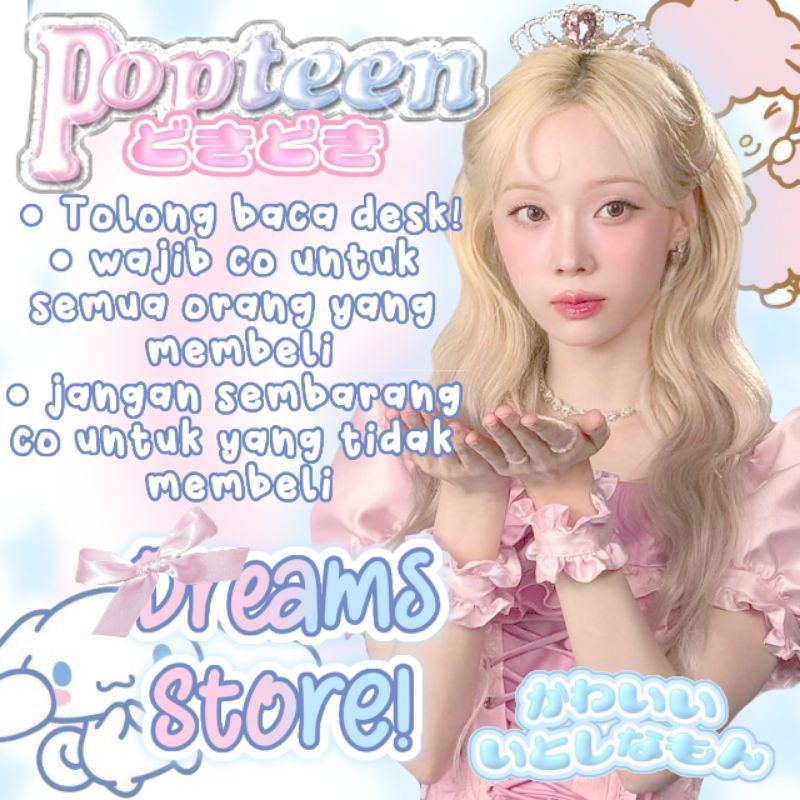 

₊ ˙ ( WAJIB CO! ) tambahan packing + @DreamsStoreIdn