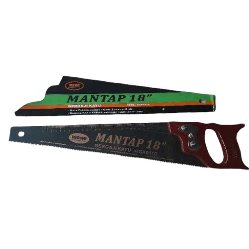 Gergaji Kayu Hioshi Mantap / CAB 18 Inch Sudah Kikir
