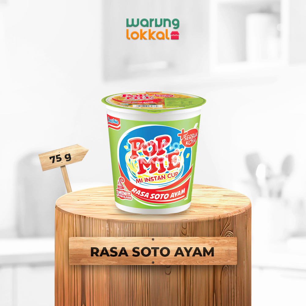 

Pop Mie Rasa Soto Ayam 75g - Warung Lokkal