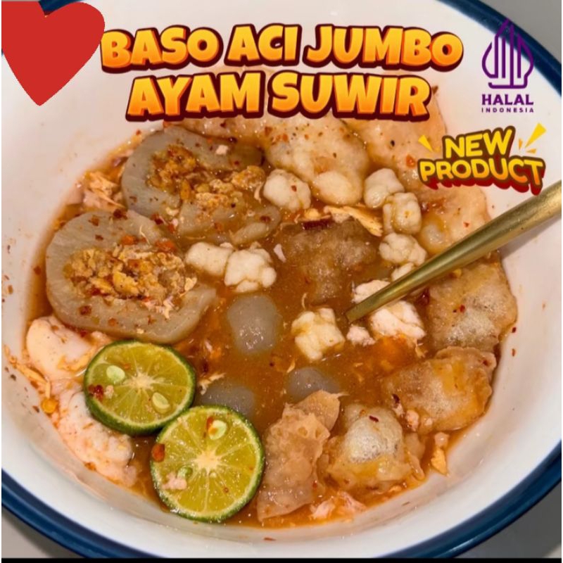 

7 PCS BASO ACI JUMBO AYAM SUWIR PEDAS MERCON