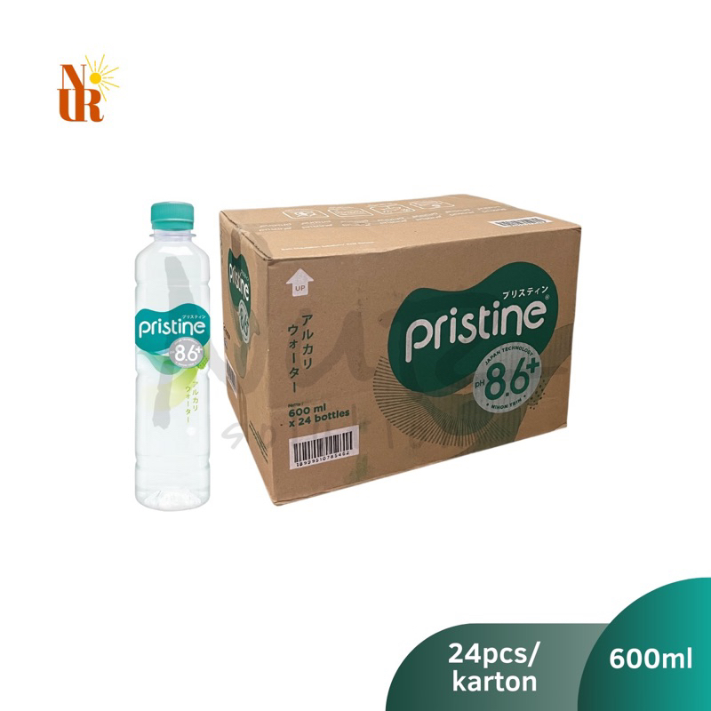 

Pristine8.6+ Air Mineral 600ml x 24pcs [Karton]