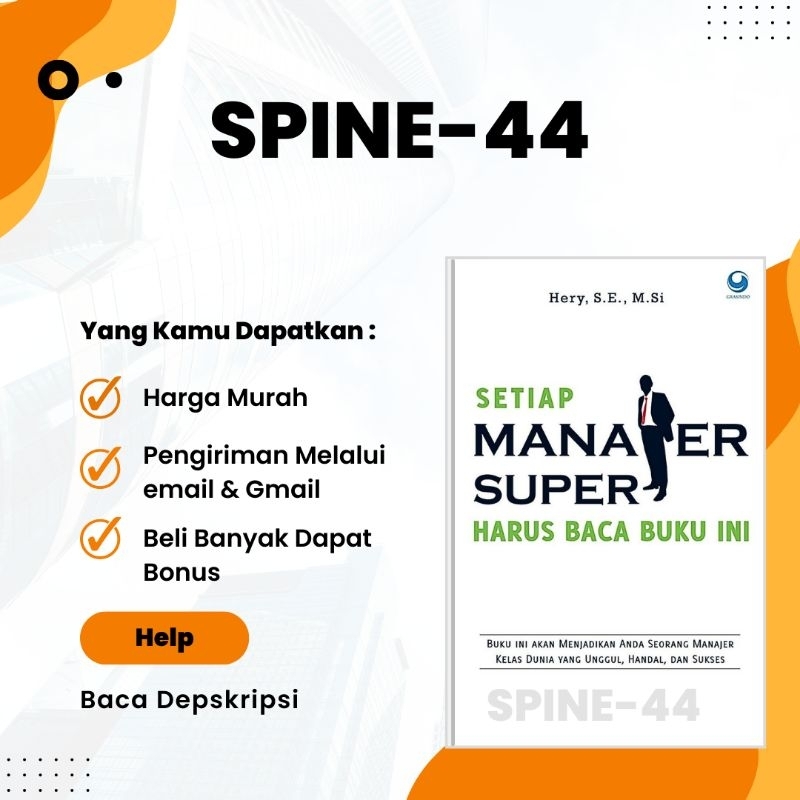 

SETIAP MANAJER SUPER HARUS BACA BUKU INI