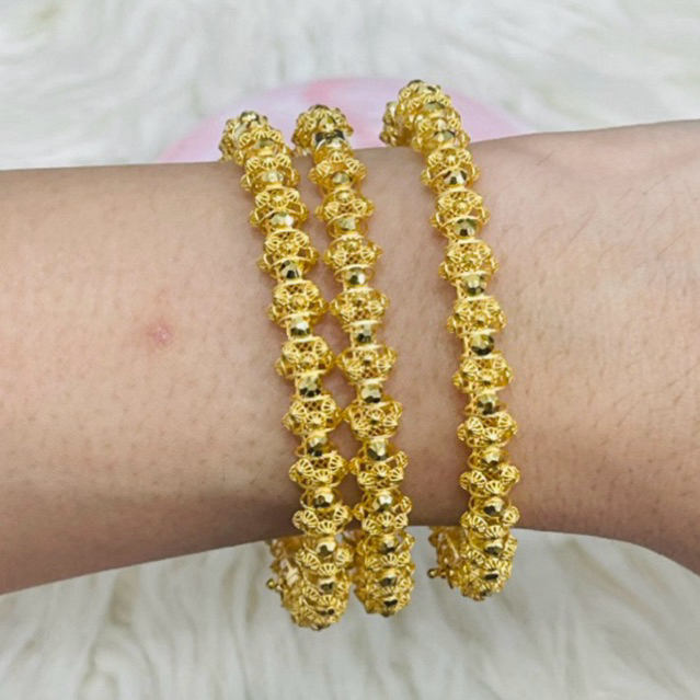 gelang bangkok kaktus terbaru laris manis emas asli kadar 700