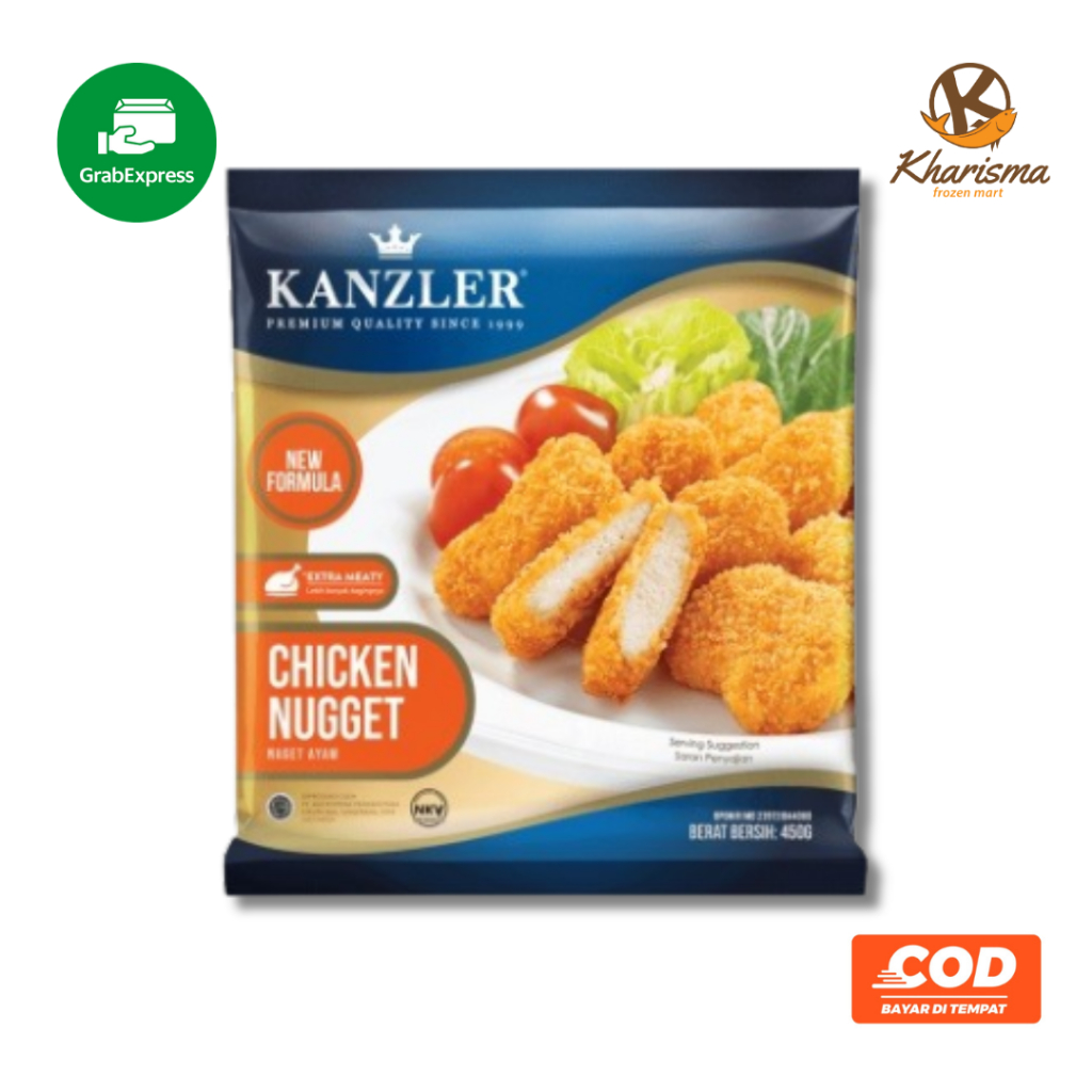 

Kanzler Nugget Ayam Frozen Food 450g (Khusus Sumbar)