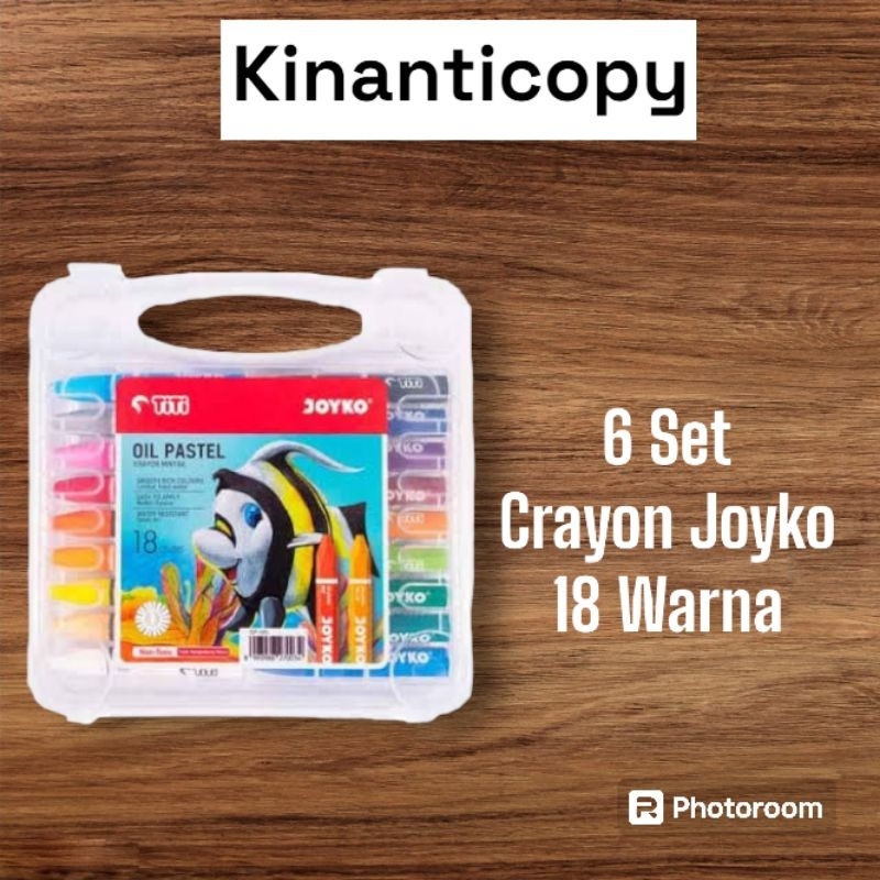 

Crayon Joyko 18 Warna OP-18S