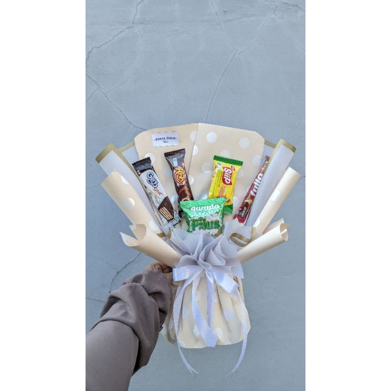 

Buket Snack/ buket wisuda/ buket murah/ bucket