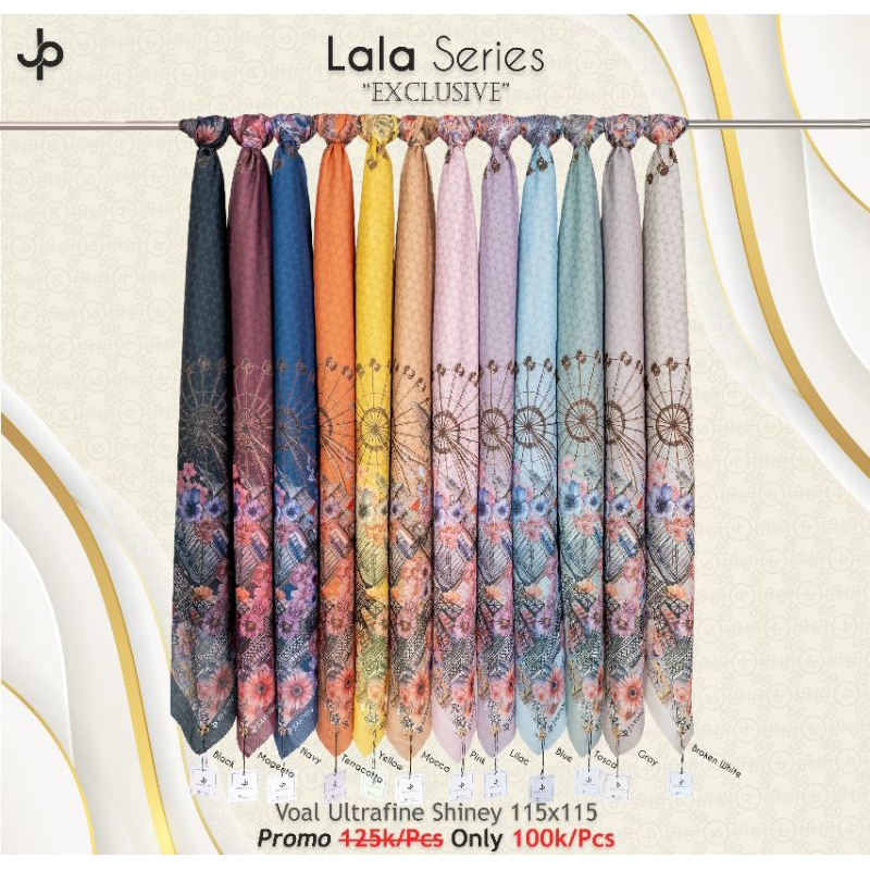 LALA SERIES JOURNEY SCARVES / JOURNEY SCARVES ORI LALA SERIES