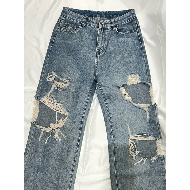 PRELOVED || Cut Bray Ripped Jeans