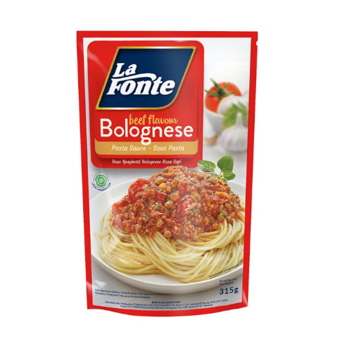 

La Fonte Pasta Sauce Beef Bolognese 315 Gram