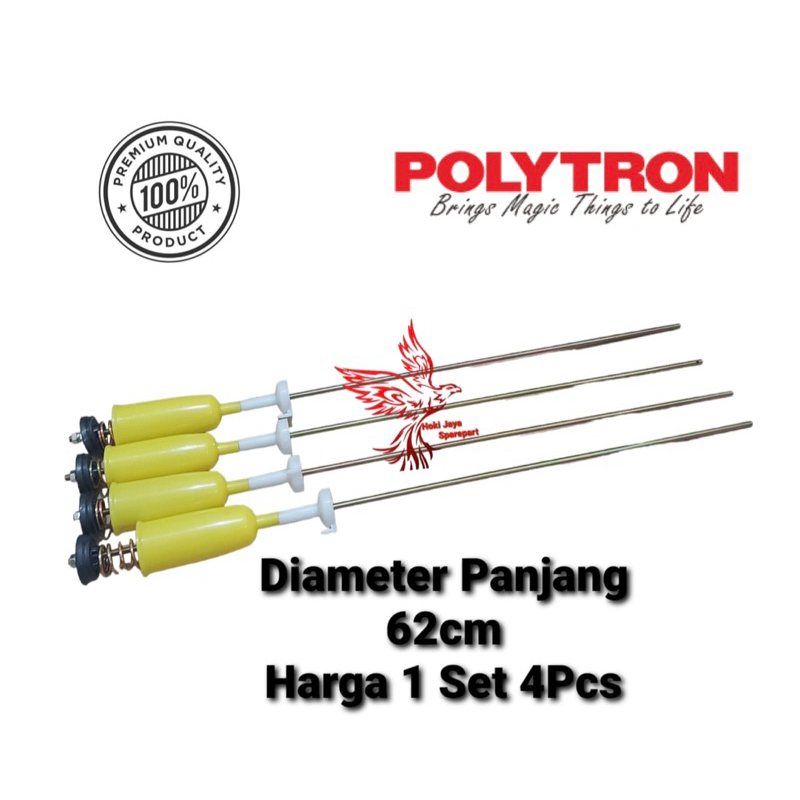 SHOCK BREAKER SUSPENSI PER GANTUNG MESIN CUCI POLYTRON 1 TABUNG / TOP LOADING